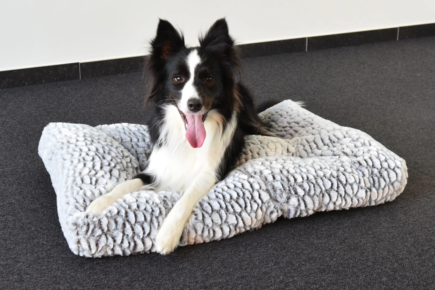 Flamingo Coussin Snoozzy Rectangulaire Gris/noir 120x80x17cm – Image 3