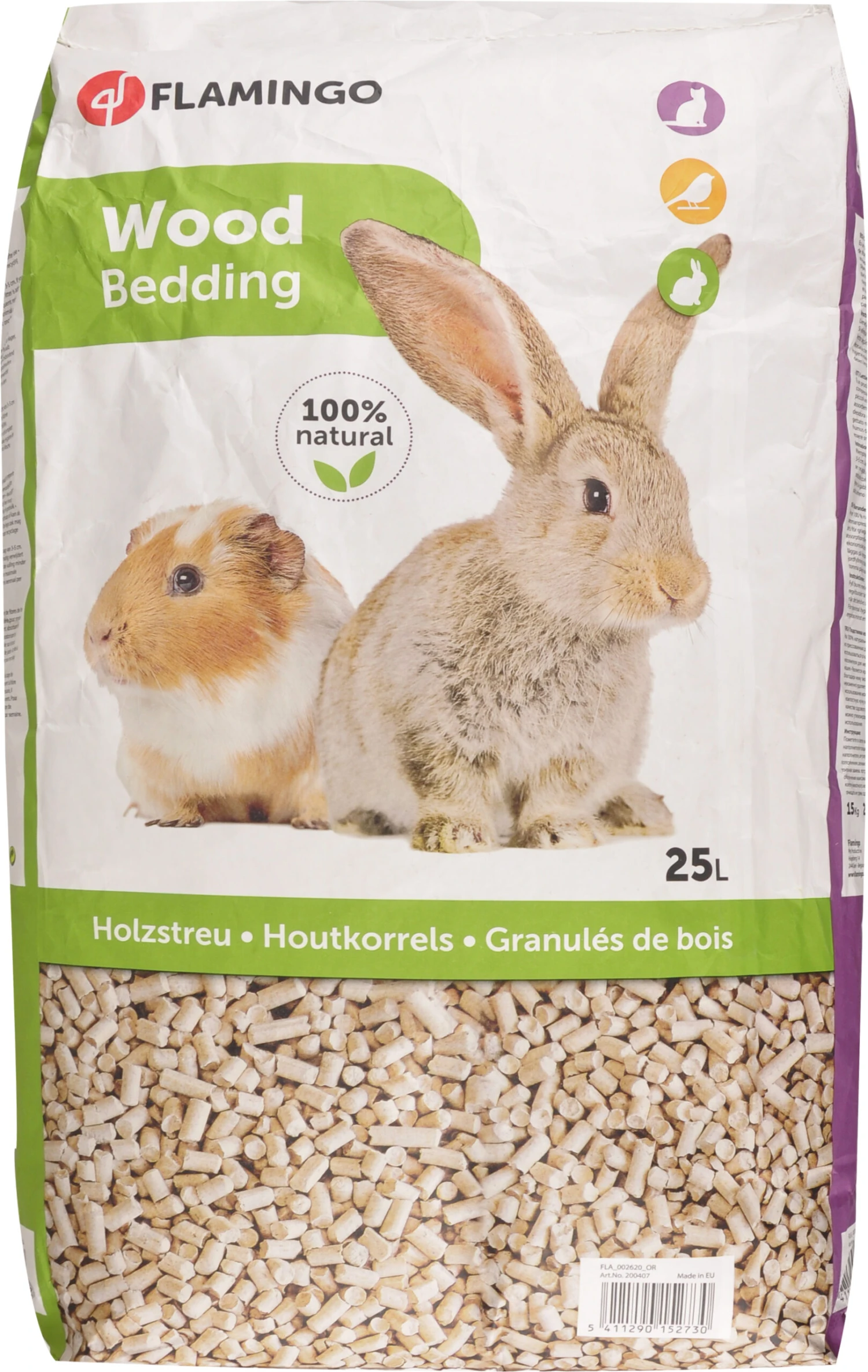 Flamingo Granules De Bois 15 Kg - 25 L – Image 3