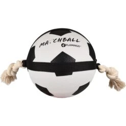 Flamingo Jouet Chien Matchball Balle De Foot 22cm
