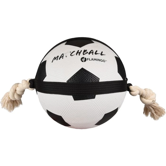 Flamingo Jouet Chien Matchball Balle De Foot 22cm