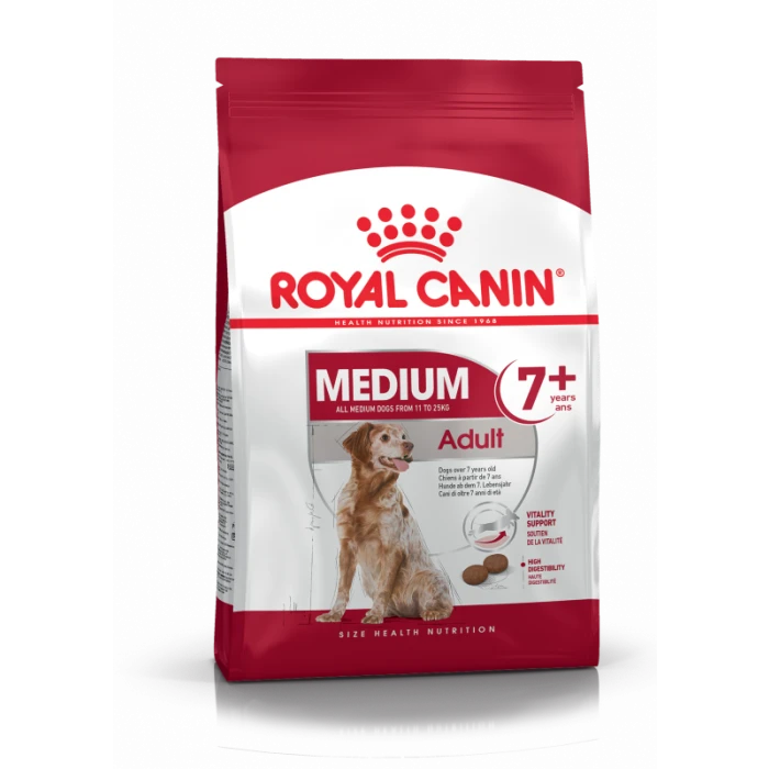 Royal Canin Medium Adult 7+ Pour Chien 15kg