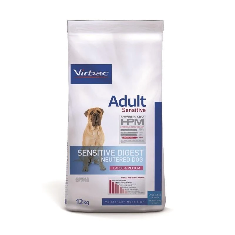 Virbac Veterinary HPM Adult Neutered Sensitive Digest Large Et Medium – Image 2