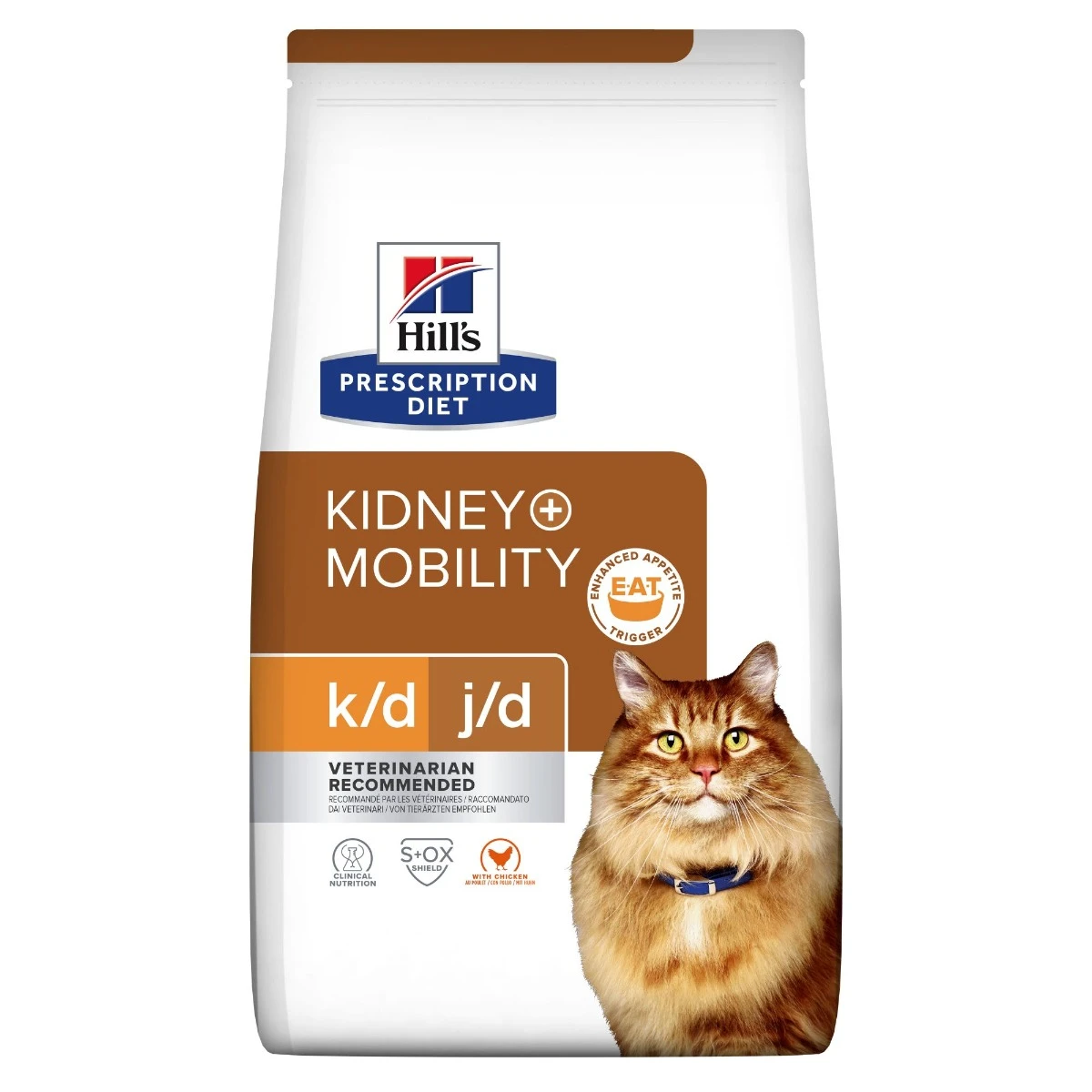 Hill's Prescription Diet K/D + Mobility Croquettes Pour Chat Au Poulet – Image 2