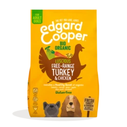 Edgard & Cooper Edgard&Cooper Croquettes BIO Pour Chien à La Dinde - 2,5kg