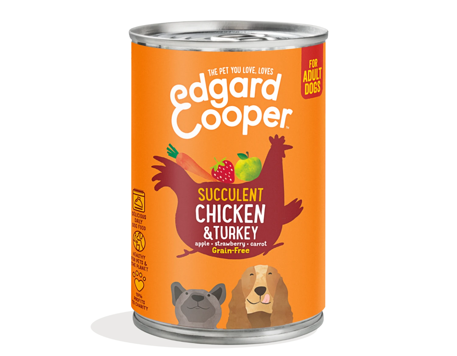 Edgard & Cooper Edgard&Cooper Pâtée Pour Chien Au Poulet - 6x 400g – Image 2