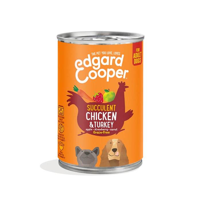 Edgard & Cooper Edgard&Cooper Pâtée Pour Chien Au Poulet - 6x 400g