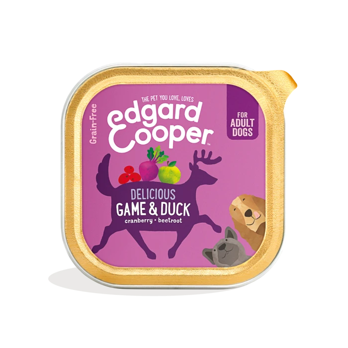 Edgard & Cooper Edgard&Cooper Barquettes Pour Chien Au Gibier - 11x 150g