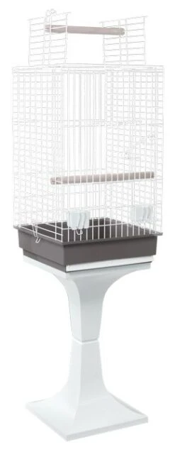 Voltrega Cage 835 Blanche, Pied Inclu