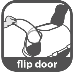 Flamingo Bac à Litière Hera Gris XL 49x66x46cm – Image 3