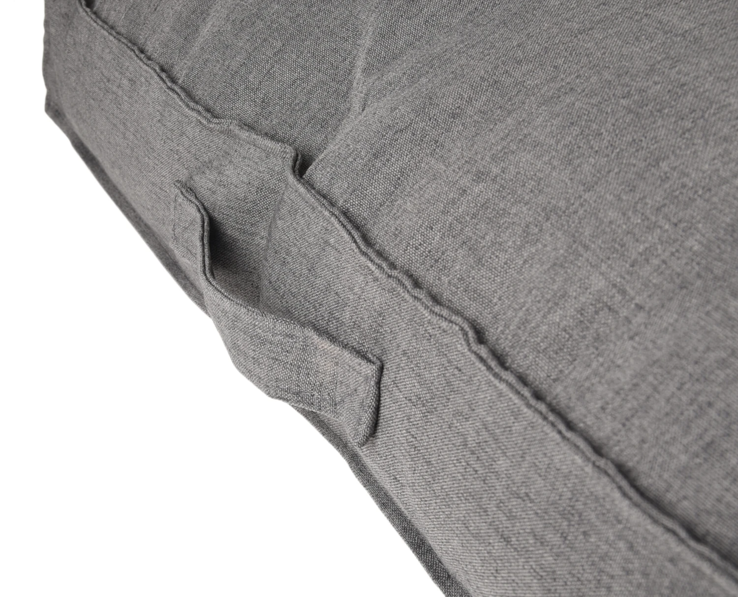 Flamingo Coussin Dream Away Rectangulaire+rebord+fermeture Eclair Gris 80x60x10cm – Image 3