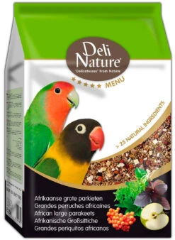 Deli Nature Menu Perruches Africains