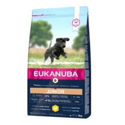 Eukanuba Junior Large Breeds Au Poulet Pour Chien - 15kg