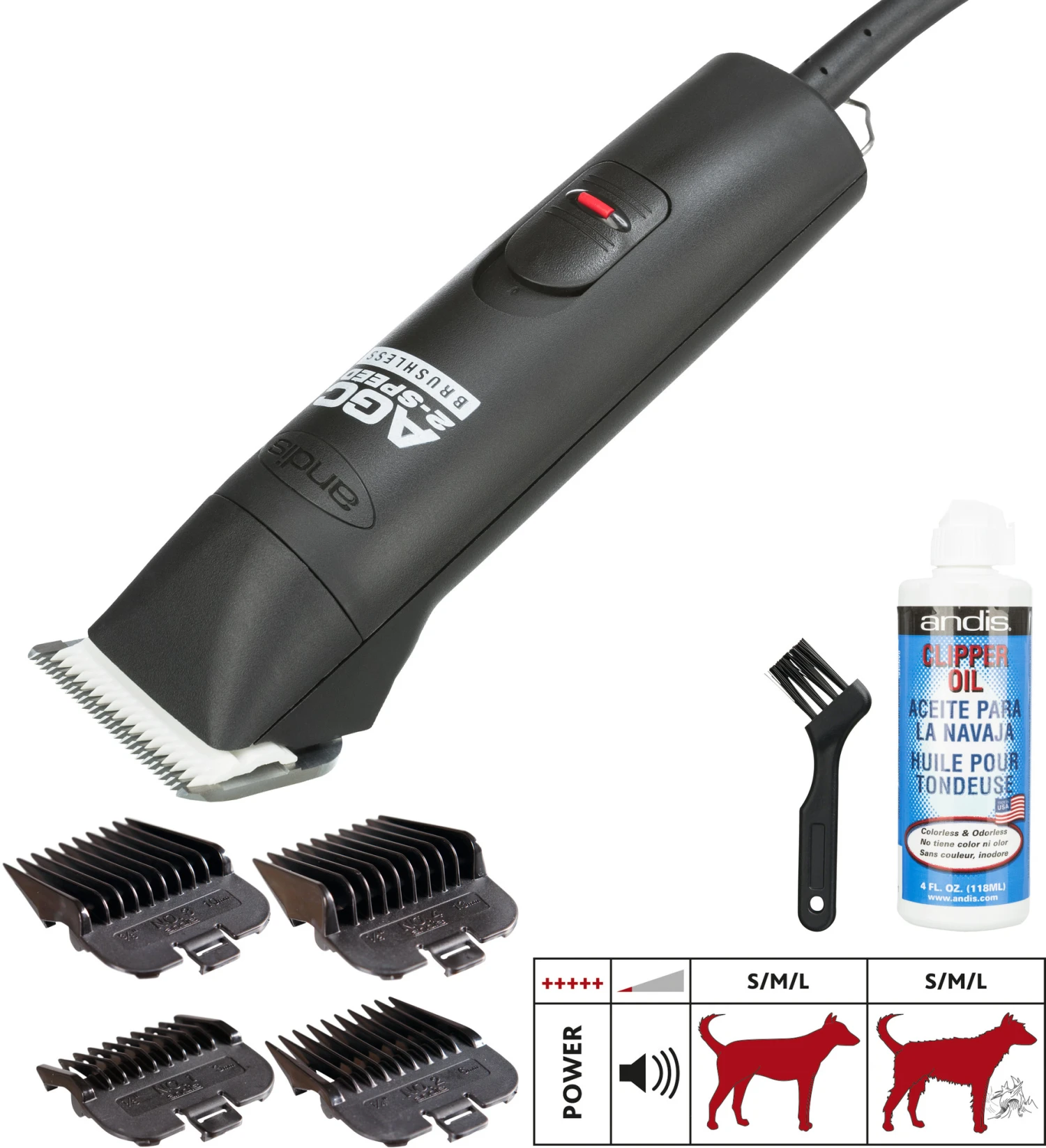 Trixie Set De Tonte Andis Type Agcb 24 W – Image 3