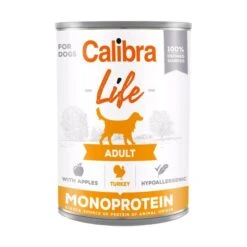 CALIBRA LIFE CHIEN ADULTE A LA DINDE ET POMME - 6X400G